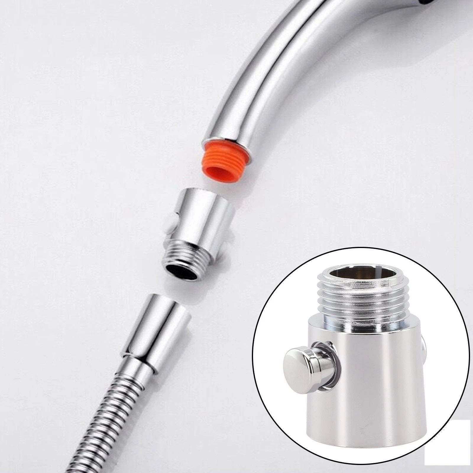 Shower Head Control Switch Bathroom Home Precise Water Control Easy