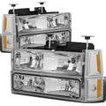 Fit 94-00 Gmc Gmt400 C10 C/k Pickup Chrome Housing | Built Supply Co
