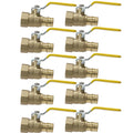 XFITTING 3/4" PEX A Female Ball Valve 10 Pack