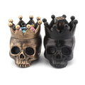 Holloween Party Resin Crown Skull Candle Holder Candle Base Skull