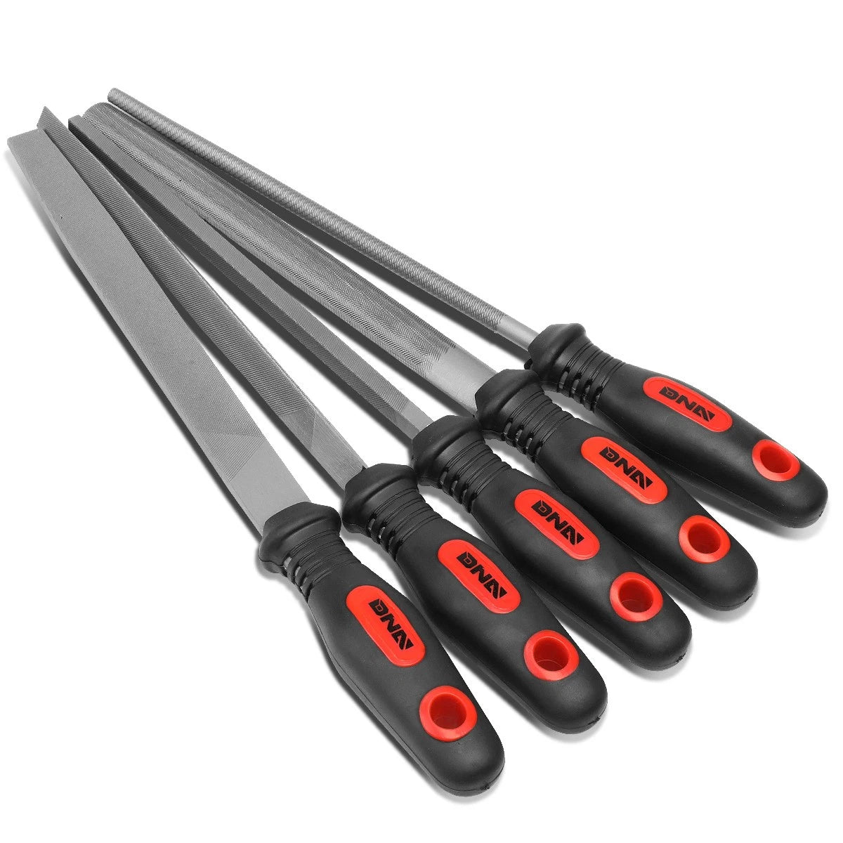 12" Long Tooth Pattern Double Cut Serration Pattern Bastard File
