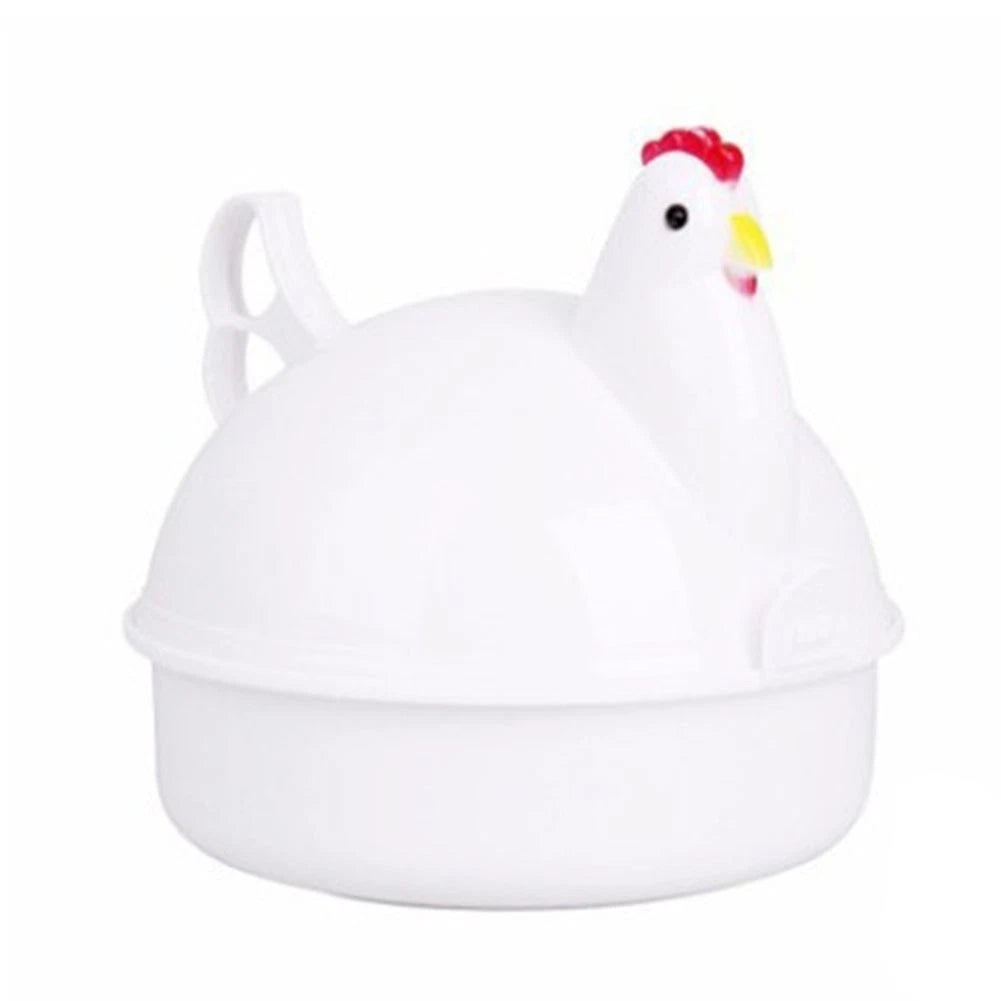 For 4 Egg Capacity For Microwave Oven Egg Steamer In Chicken Shaped