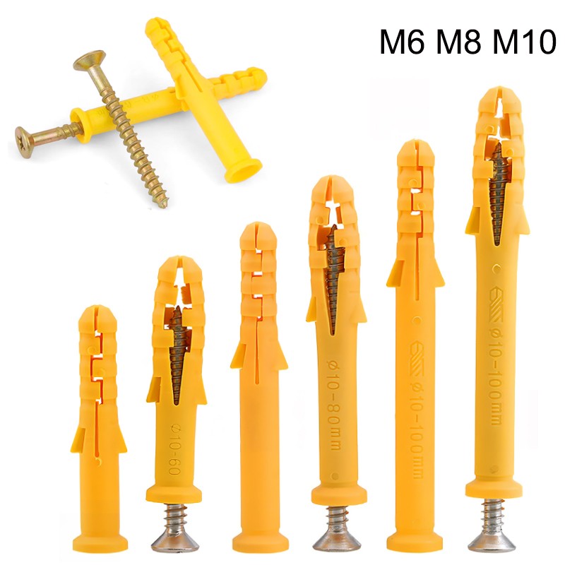 Universal Wall Plug Plastic Expansion Anchors