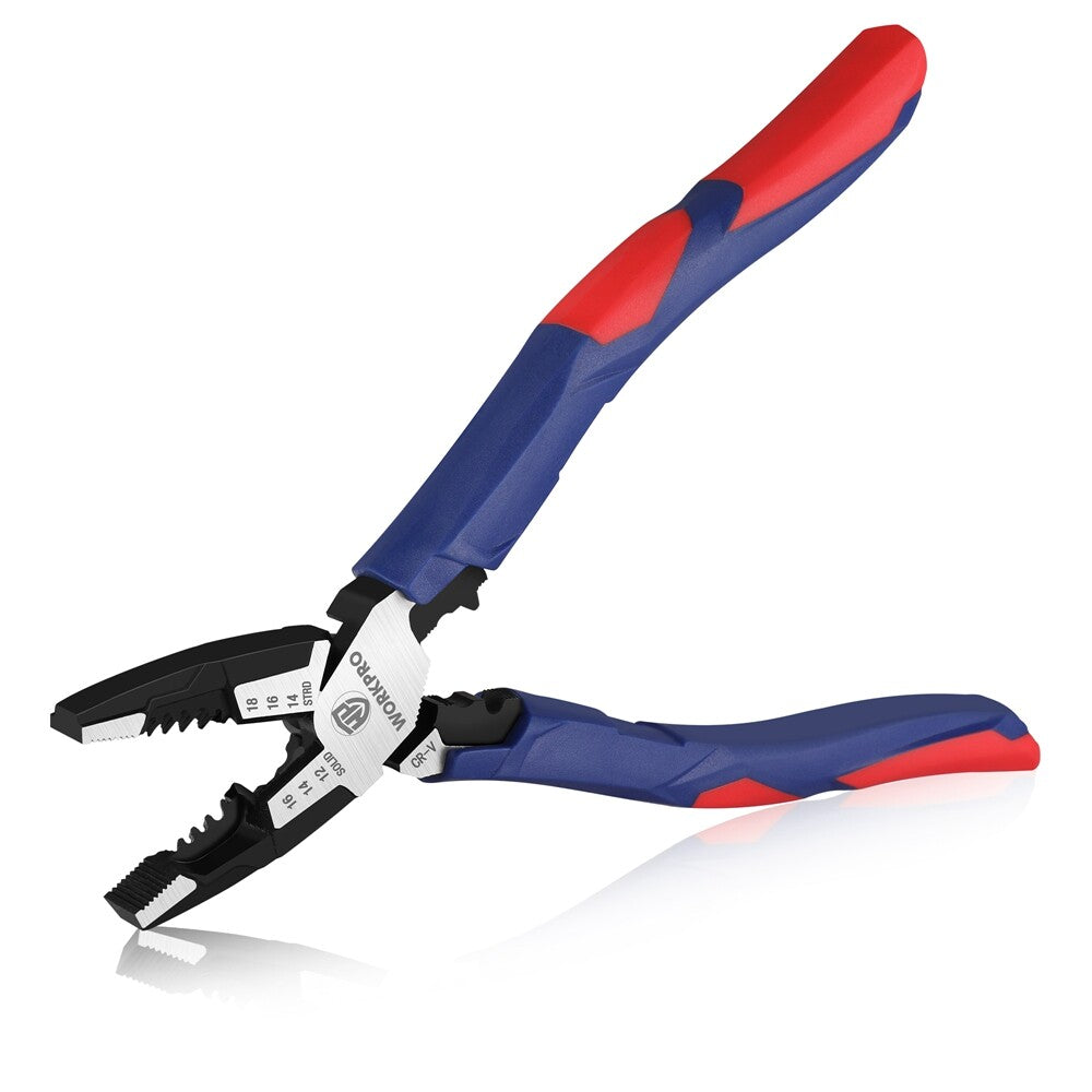 WORKPRO 8-Inch Linesman Plier Multi-Function Tool by WORKPRO