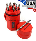 Norseman 15pc CN-TECH NITRIDE-CRYO Drill Bit Set