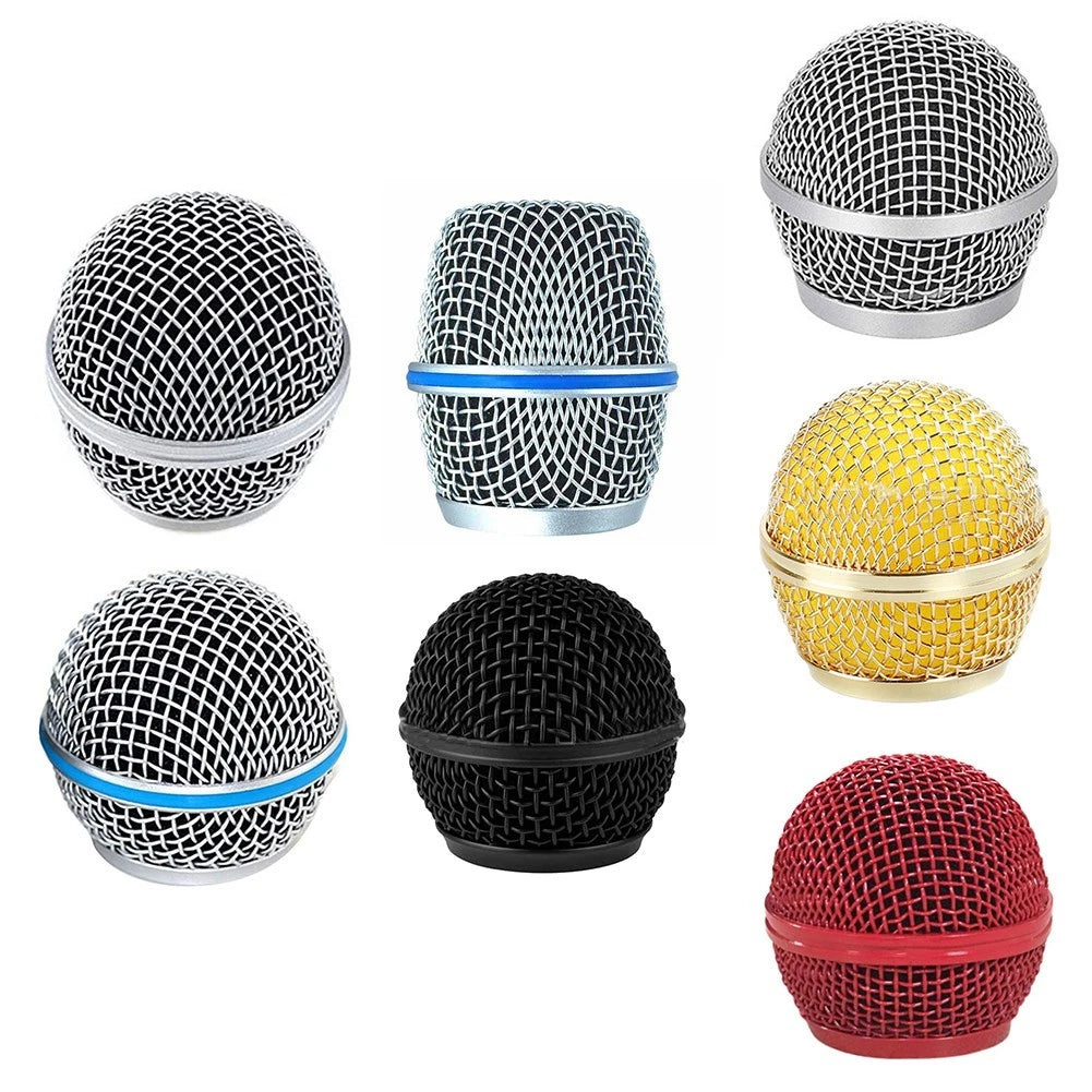 For Shure Beta Compatible Steel Mesh Head Replacement Perfect For