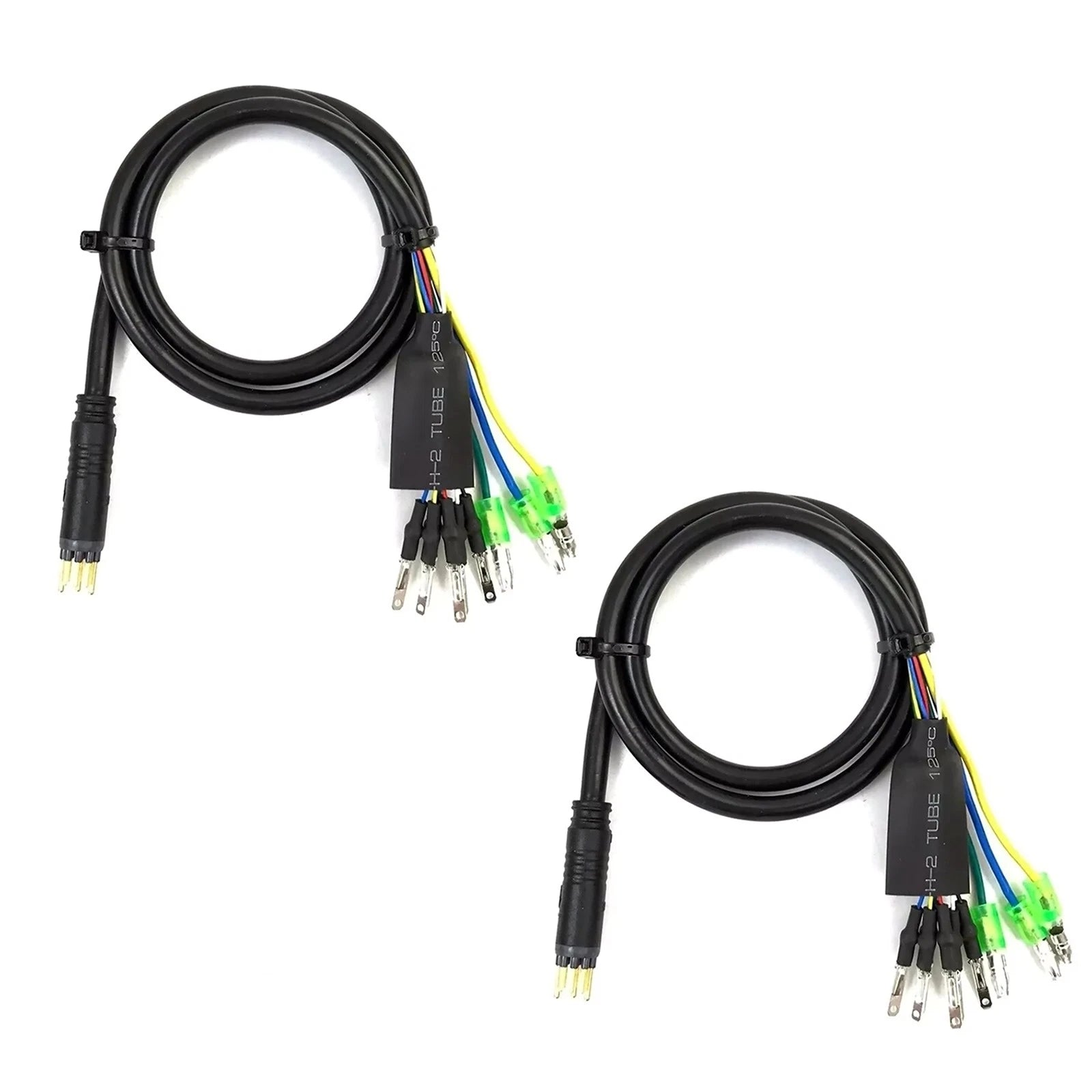 60cm E-bike Motor Extension Cable 9 Pin Male For Front Rear Wheel Hub