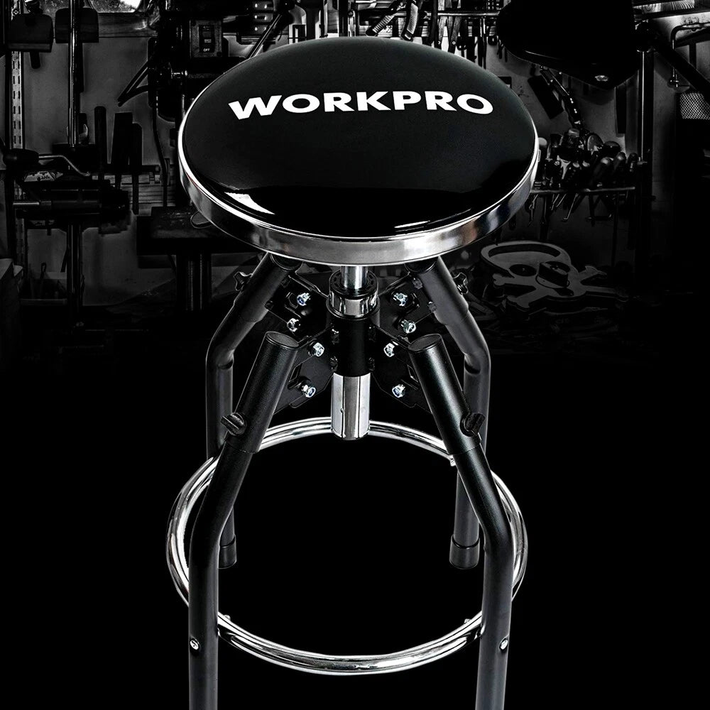 Shop Stool Garage Bar Stool Heavy Duty Adjustable Hydraulic