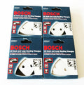 100 Bosch Hook And Loop Sanding Triangles Discs 240 Grit 6 Hole Italy