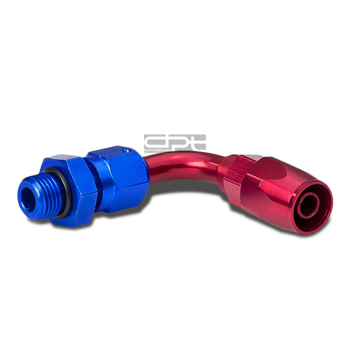Aluminum An8 8-an Swivel/push-on Oil/fuel Line Hose 90 Degree End