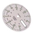 28.5mm C3 Green Luminous Watch Dial Face For Nh36a Automatic