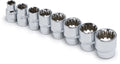 Titan 3/8" Drive SAE Spline Set 8 Piece by Titan