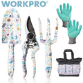 WORKPRO 5PC Garden Tool Set Heavy Duty Gardening Hand Tool Set