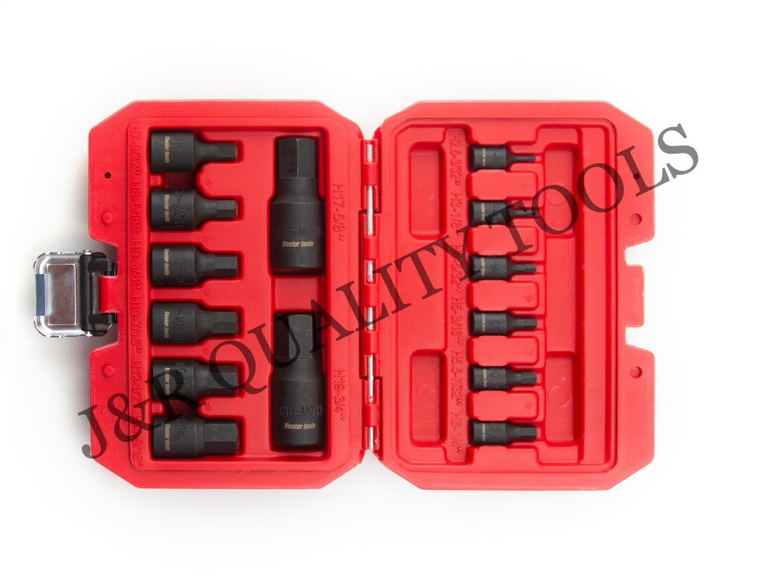14pc Impact Socket Hex Bits Set