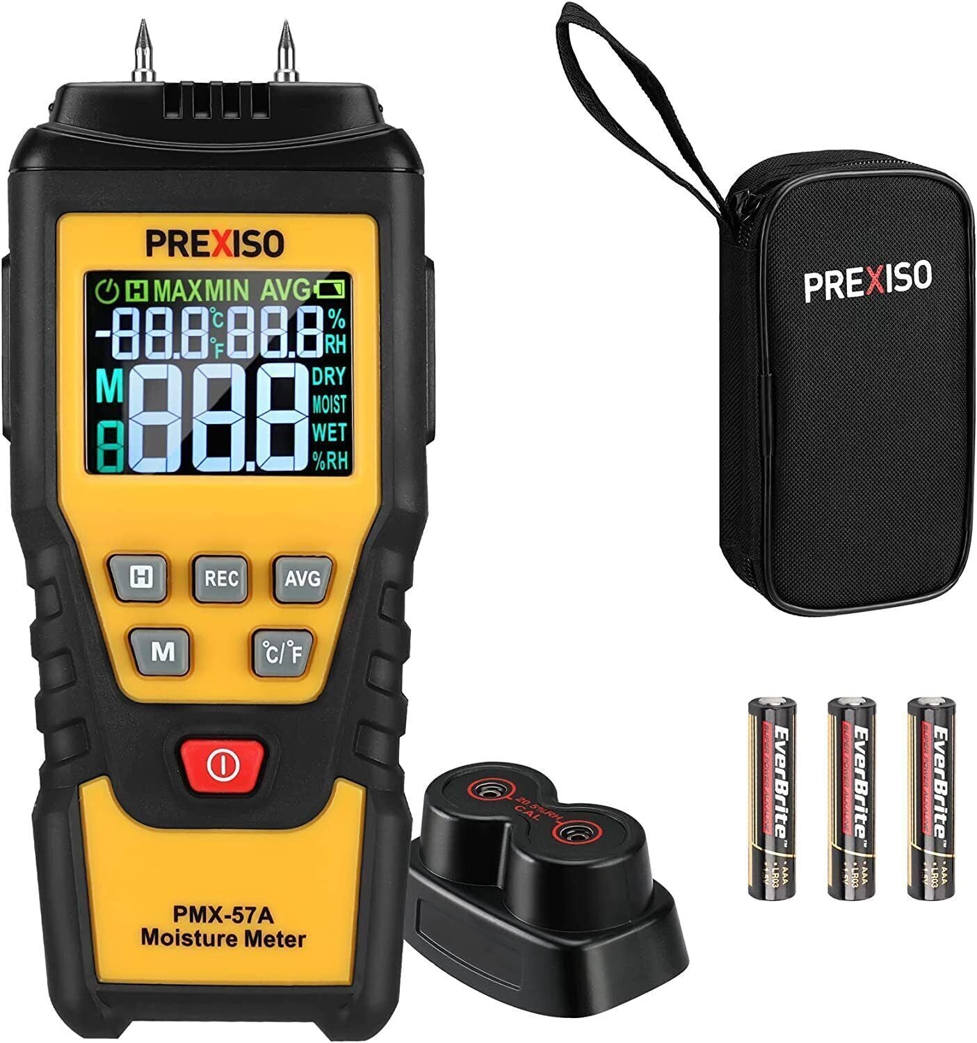 PREXISO 7-in-1 Wood Moisture Meter by PREXISO