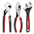 Arrow Plier Wrench Set 8" Adjustable Wrench & Slip Joint Groove Joint