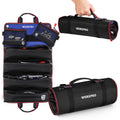 WORKPRO Heavy Duty Roll Up Tool Bag with 6 Pockets