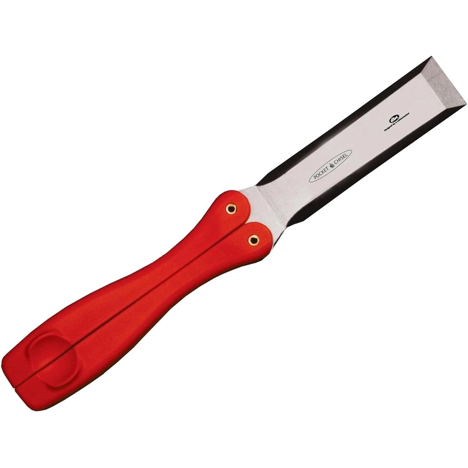 Fastcap 1" Pocket Wood Chisel Foldable Handle Red | Built Supply Co
