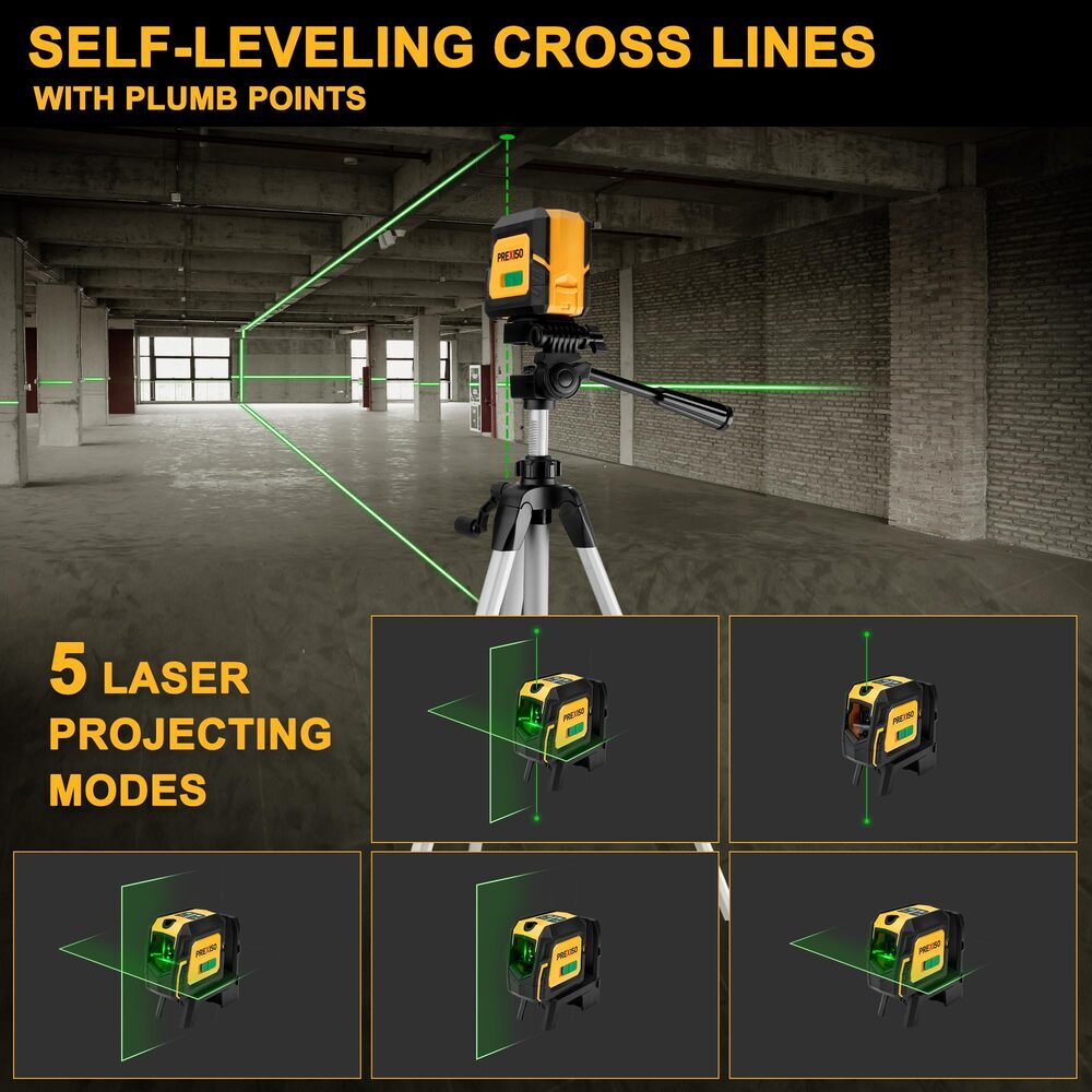 PREXISO Laser Level with Tripod by PREXISO
