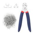 WORKPRO Hog Ring Pliers with 500pcs Hog Rings by WORKPRO