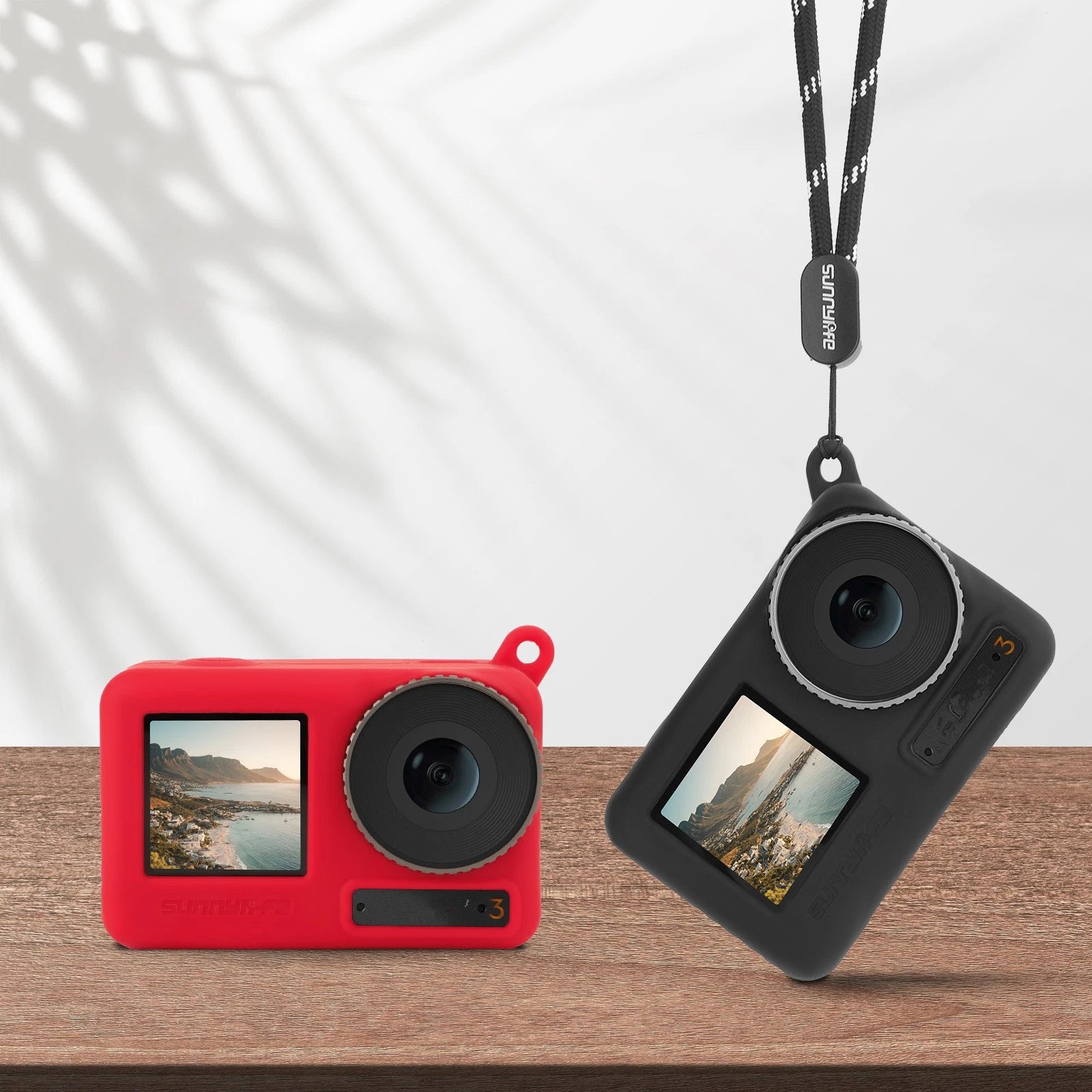 Dropproof Soft Silicone Protective Case Cover With Lanyard For Dji