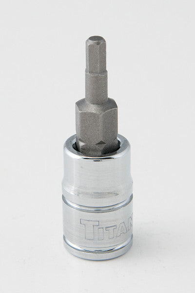 Titan 1/4-Inch Drive Hex Bit Socket by Titan