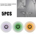 New Shower Flow Reducer Limiter Set Water Saving 4/6/7 L/min Hose