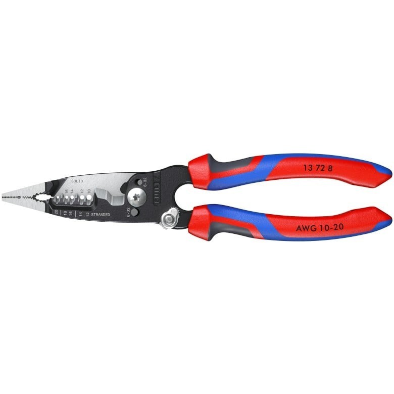 Knipex 8" Wire Stripper Pliers with Shears