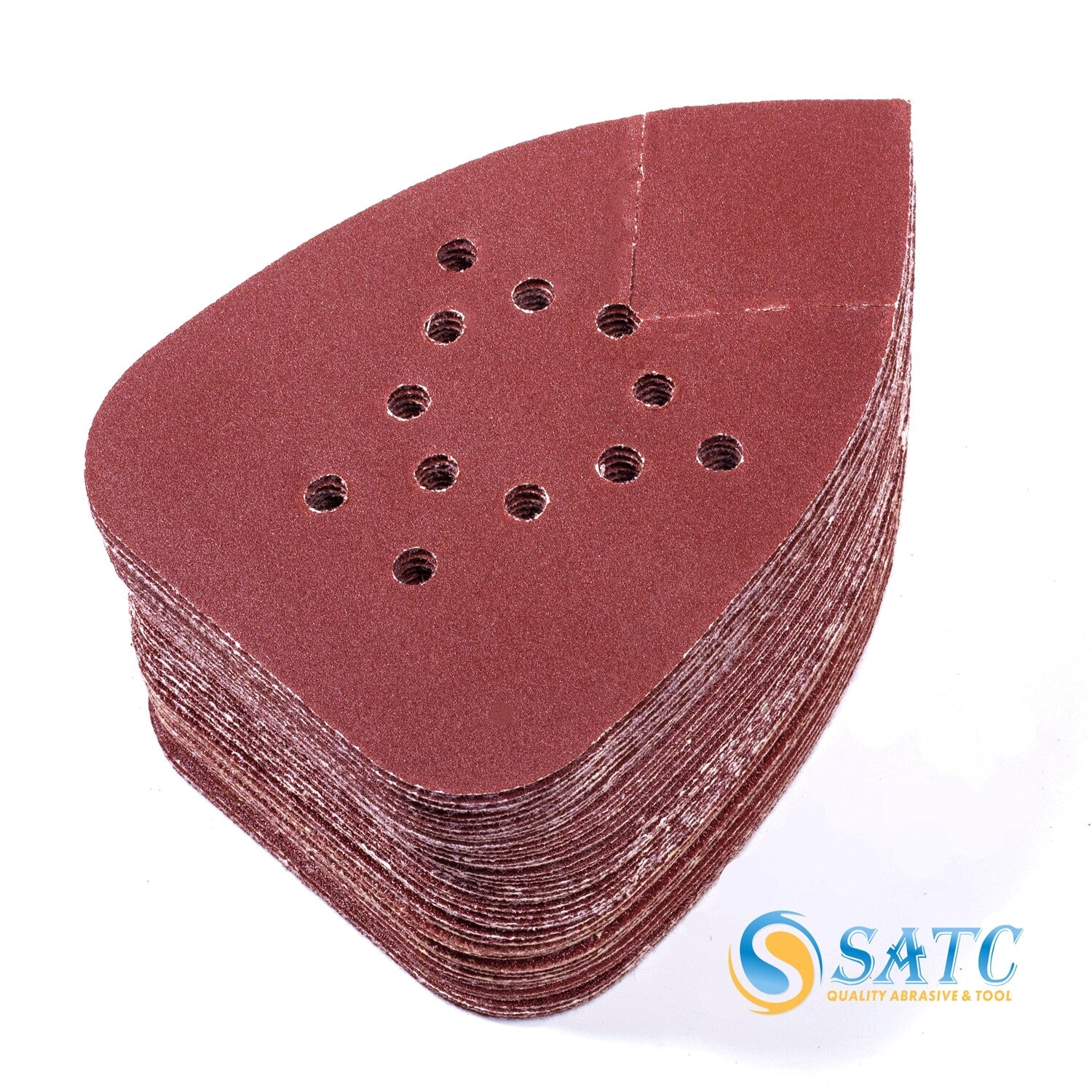 50x Mouse Sanding Pads 60 80 120 150 220 Grit for Black+Decker Sander