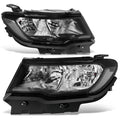 Fit 17-21 Jeep Compass Factory Style Black Housing | Built Supply Co