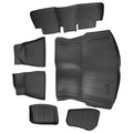 All-Weather Carpet Floor Mats for Tesla Model 3 Highland 2024-2025 TPE Black