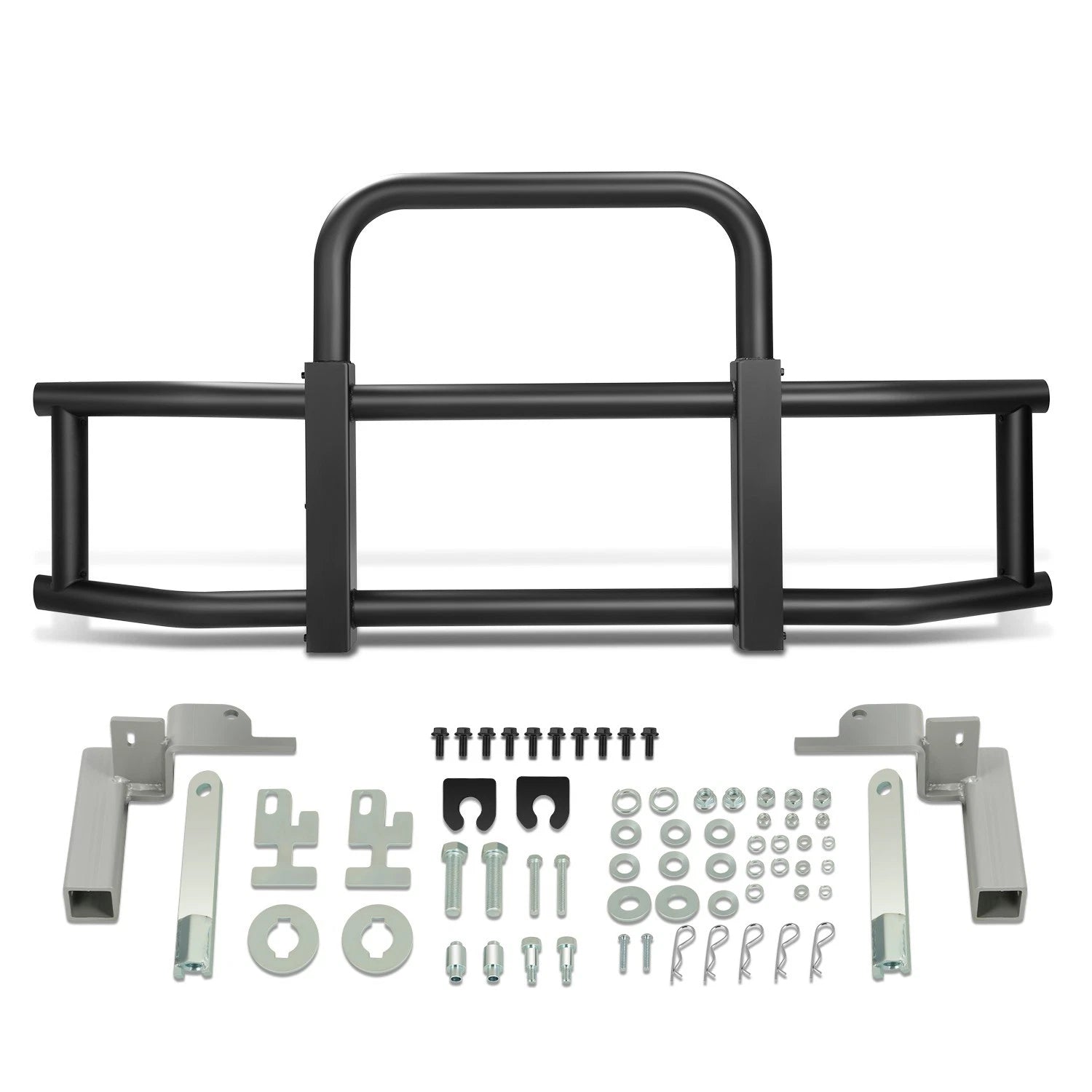 Fit 18-25 Volvo Vnl Matte Black Front Tubular Bull | Built Supply Co