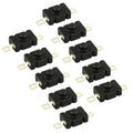10pcs Flashlight Switch KAN-28 1.5A 250V 18x12mm Push Button with Self LockOpens
