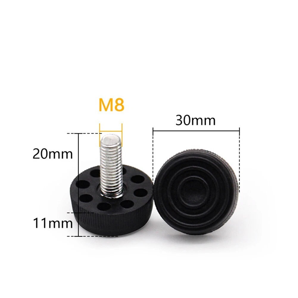 Shelf Feet Adjustment Feet Easy-grip Thread M6/m8/m10 For Table