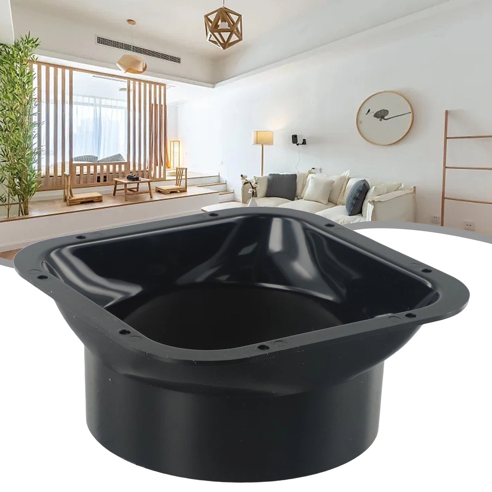 High Strength Connector Abs Wall Flange Connector For Ventilation
