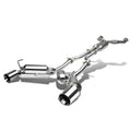 Fit 09-20 370z Z34 Vq37 4.5" Rolled Tip Muffler | Built Supply Co