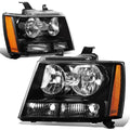 Fit 07-14 Chevy Tahoe Suburban Pair Black Housing | Built Supply Co
