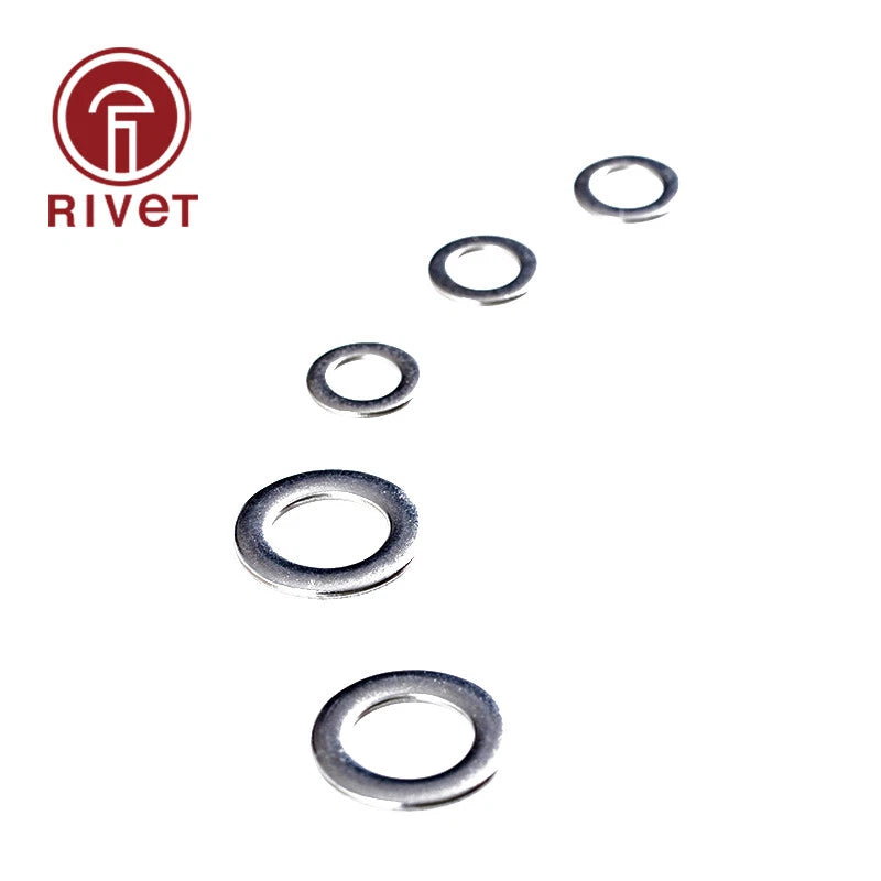 M1.6 - M33 Flat Gasket Small Plain Washer Hardware Grade A 304
