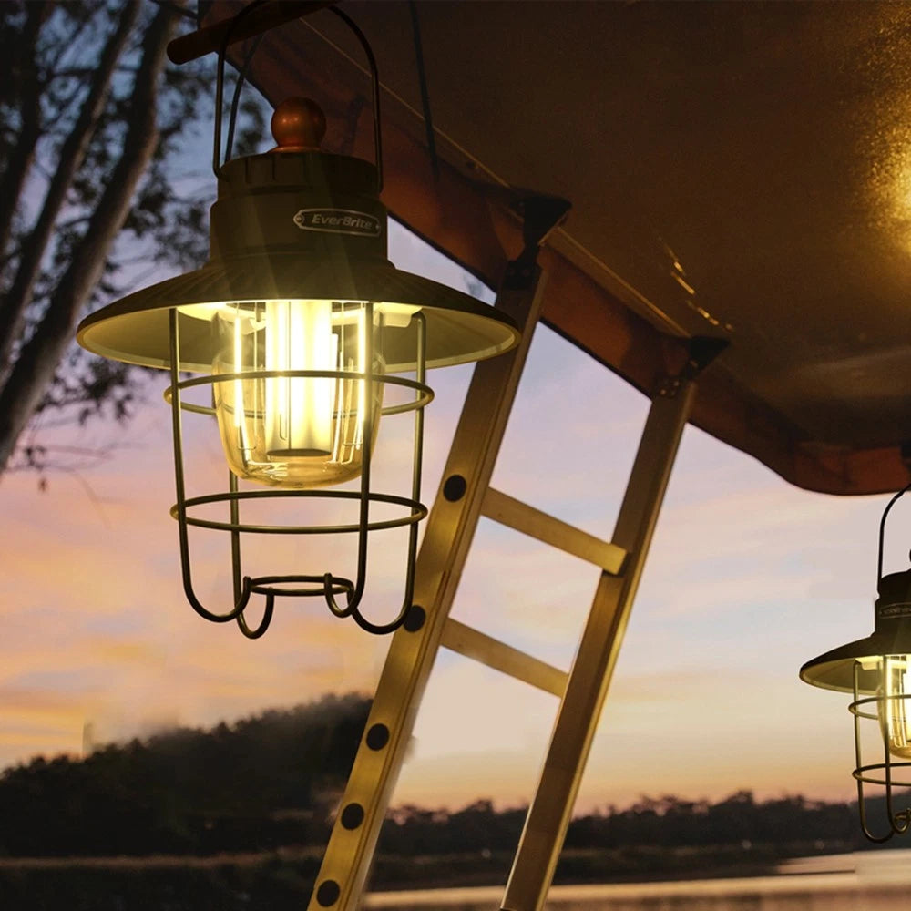 Everbrite 550lm Rechargeable Led Camping Lantern Usb C Lantern With 3