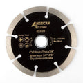4" Dry Diamond Blade Segmented Cutting 3/4" - 5/8" Arbor For Circular