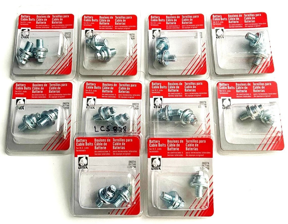 20 LYNX BY DEKA SIDE POST BATTERY TERMINAL OEM REPLACEMENT BOLTS #06074