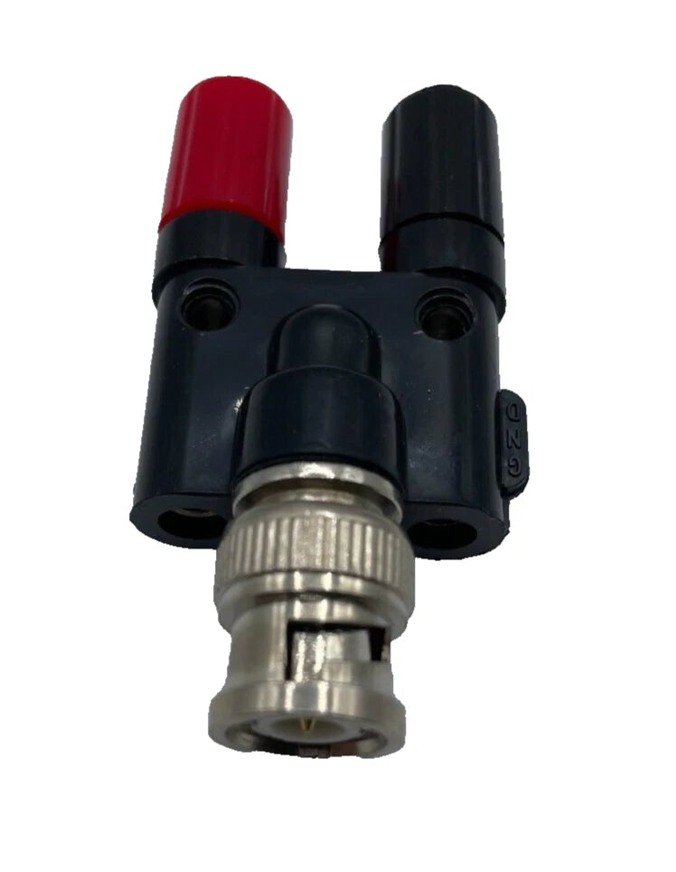 Bnc Male Plug To Dual 4mm Banana Female Jack | Built Supply Co
