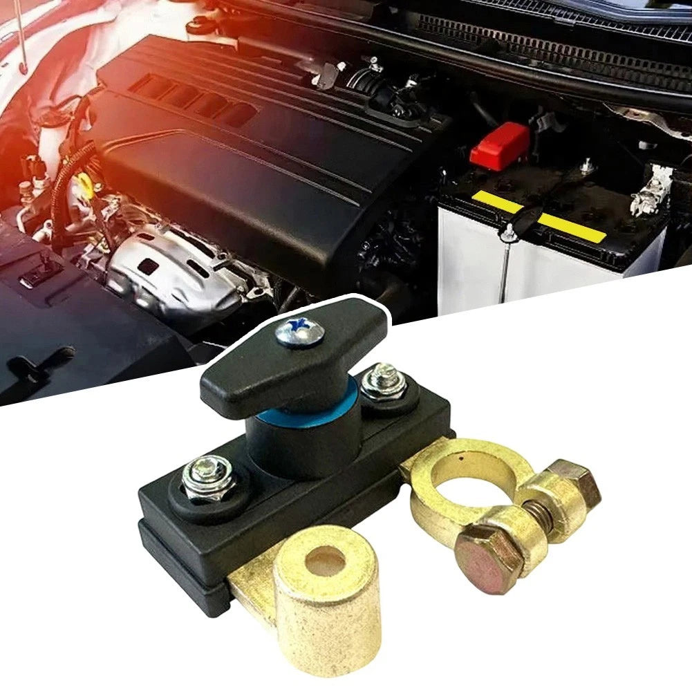 Automatic Cut-off Car Battery Switch Knob-type Design Plastic And