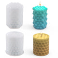 3d Silicone Mold Aromatherapy Candle Plaster Soy Soap Wax Candle