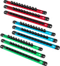 DURATECH 9PCS Magnetic Socket Organizer Set 1/4" 3/8" 1/2" DR