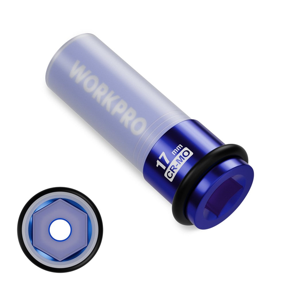 WORKPRO 1/2" Drive Lug Nut Socket 17mm by WORKPRO