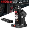 Black 11.8" 2 Ton Manual Automotive Hydraulic | Built Supply Co