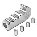 Universal Silver Aluminum Pistol Grip Handle MT Manual Shifter Lever