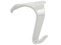 Picture Rail Hooks White Heavy Duty