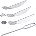 New 18-1/2-inch One-touch Cleaning System Kit For Weber Grill 90992
